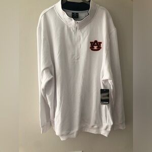 NWT size 3XL Auburn half zip.